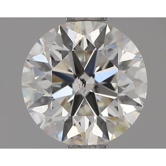 1.0 Carat Round H SI2 EX GIA Natural Diamond