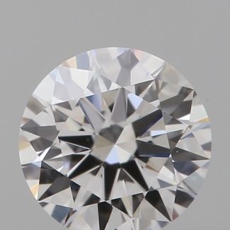 0.34 Carat Round D VVS1 EX GIA Natural Diamond