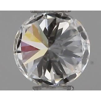 0.23 Carat Round F VVS2 VG EX GIA Natural Diamond