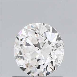 0.87 Carat Round F VVS2 EX GIA Natural Diamond