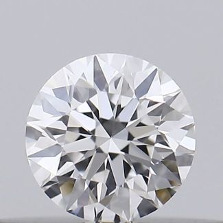 0.18 Carat Round D IF EX GIA Natural Diamond