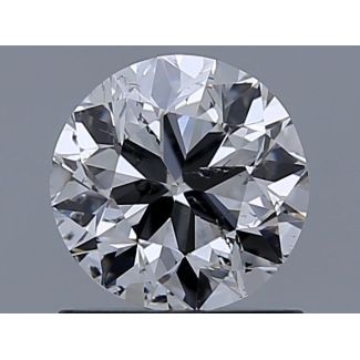 1.01 Carat Round E SI2 VG EX GIA Natural Diamond