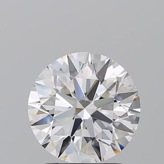 1.8 Carat Round E VVS2 EX GIA Natural Diamond