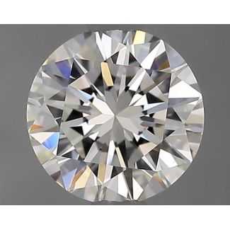 0.73 Carat Round F VS1 VG GD GIA Natural Diamond