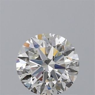 0.70 Carat Round H SI2 VG GIA Natural Diamond