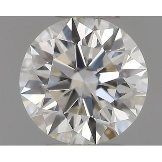 0.32 Carat Round H IF EX IGI Natural Diamond