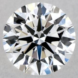 0.33 Carat Round D VVS1 EX GIA Natural Diamond