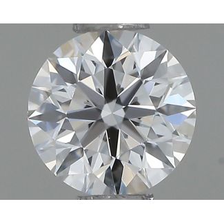 0.4 Carat Round E VS1 EX GIA Natural Diamond