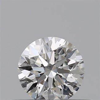 0.32 Carat Round F VVS2 EX IGI Natural Diamond