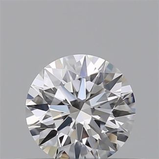 0.36 Carat Round D VVS1 EX GIA Natural Diamond