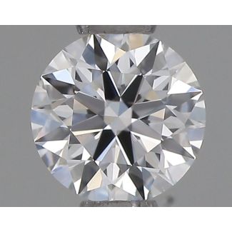 0.34 Carat Round H VS1 EX GIA Natural Diamond