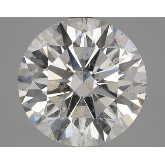 5.01 Carat Round H SI2 EX HRD Natural Diamond