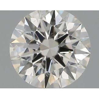 0.30 Carat Round H SI1 EX VG IGI Natural Diamond