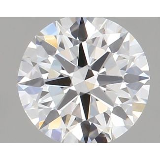 0.33 Carat Round D VVS1 EX GIA Natural Diamond