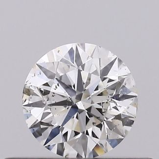 0.3 Carat Round G SI2 EX GIA Natural Diamond