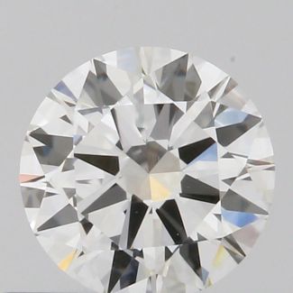 0.5 Carat Round G VVS2 EX VG GIA Natural Diamond