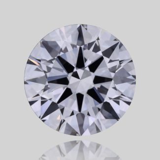 0.5 Carat Round F VVS1 EX GIA Natural Diamond