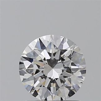 1.0 Carat Round E VVS1 EX GIA Natural Diamond