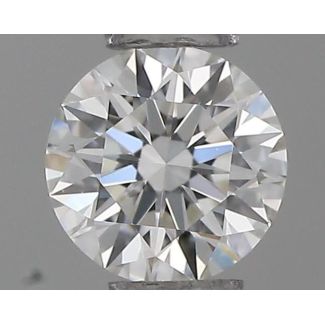 0.21 Carat Round G VVS1 EX GIA Natural Diamond