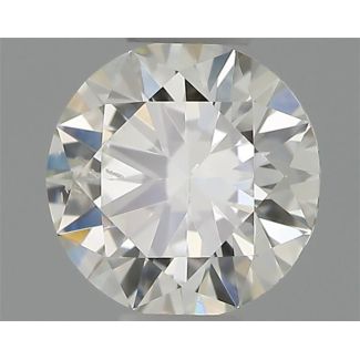 0.30 Carat Round H SI1 EX VG IGI Natural Diamond