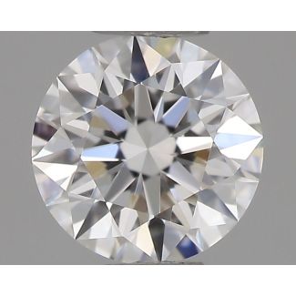 0.35 Carat Round D VVS1 EX GIA Natural Diamond