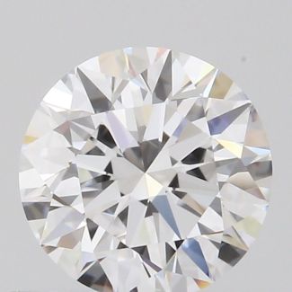 0.6 Carat Round D IF EX GIA Natural Diamond