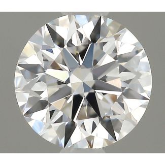 0.43 Carat Round D VS1 EX GIA Natural Diamond