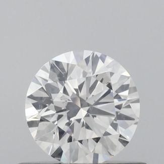 0.5 Carat Round F SI2 EX GIA Natural Diamond