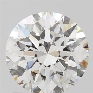 1.08 Carat Round H VVS2 EX GIA Natural Diamond