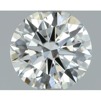 1.08 Carat Round H VS2 EX GIA Natural Diamond