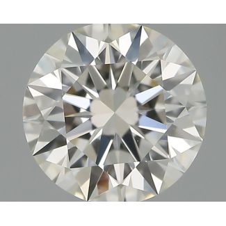 0.51 Carat Round G VVS1 EX IGI Natural Diamond