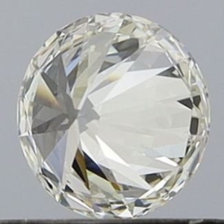 0.5 Carat Round H VVS1 EX GIA Natural Diamond