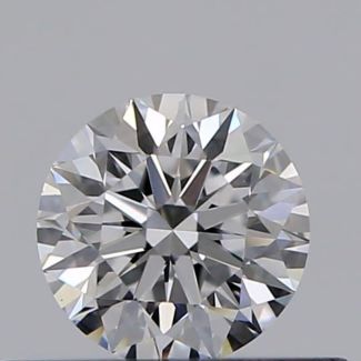 0.30 Carat Round D VS1 EX GIA Natural Diamond