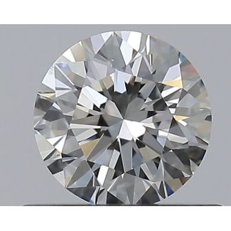 0.5 Carat Round G VS2 EX GIA Natural Diamond