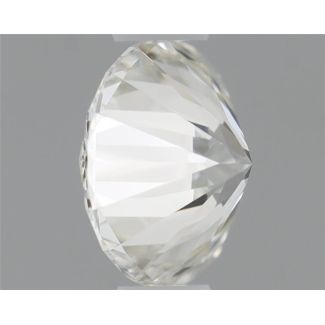 0.5 Carat Round H VVS2 EX GIA Natural Diamond