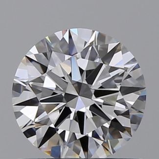 0.6 Carat Round E VS1 EX GIA Natural Diamond