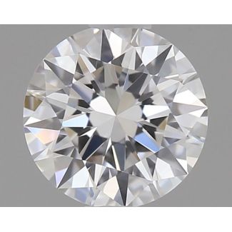 0.32 Carat Round E VVS1 EX GIA Natural Diamond