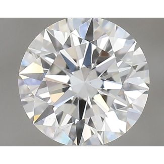 0.33 Carat Round F VS2 EX GIA Natural Diamond