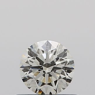 0.41 Carat Round K SI2 EX GIA Natural Diamond