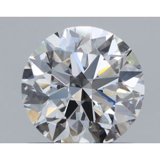 1.0 Carat Round F VS1 EX GIA Natural Diamond