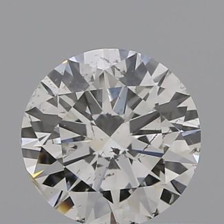 0.40 Carat Round H I1 EX VG GIA Natural Diamond