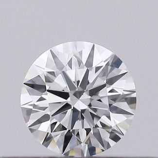 0.23 Carat Round D VS1 EX GIA Natural Diamond