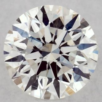 0.24 Carat Round H VS2 EX GIA Natural Diamond