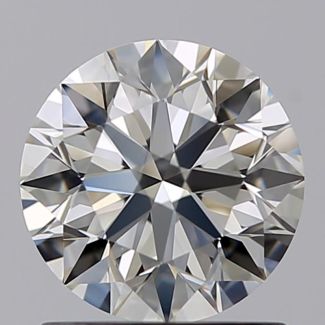 1.00 Carat Round I VVS2 EX GIA Natural Diamond