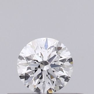 0.25 Carat Round D VS2 EX GIA Natural Diamond