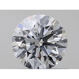 0.4 Carat Round D VS2 EX GIA Natural Diamond