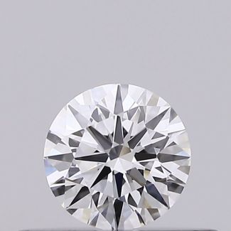 0.23 Carat Round D VS1 EX VG GIA Natural Diamond