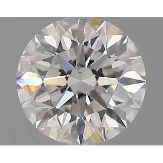 0.5 Carat Round E VS2 EX GIA Natural Diamond