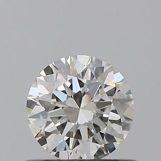 0.5 Carat Round G SI1 EX IGI Natural Diamond