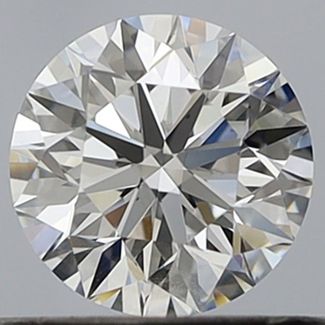 0.6 Carat Round D VS1 EX GIA Natural Diamond